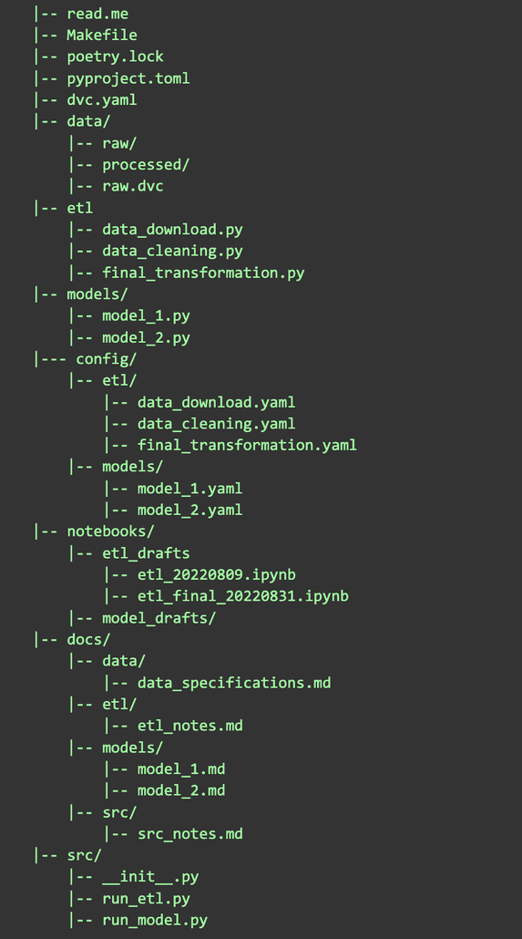 Data Science Project Template